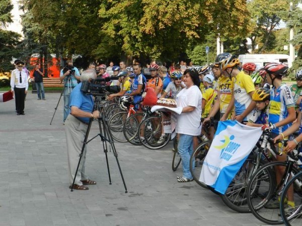 Волинь приймала учасників велоестафети. ФОТО